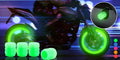 Bouchons de valve de pneu fluorescents universels